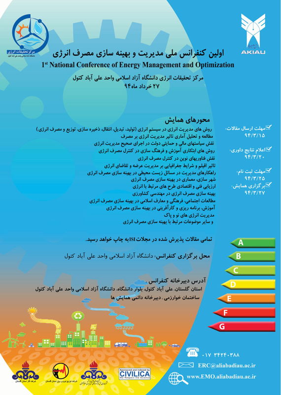همایش (کنفرانس) برق، الکترونیک  خرداد 1394 ,همایش (کنفرانس) ملی ایران علی آباد کتول 