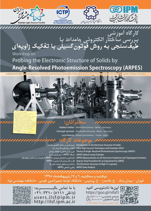 همایش (کنفرانس) فیزیک  اردیبهشت 1395 ,همایش (کنفرانس) ملی ایران تهران 