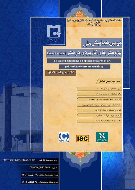 همایش (کنفرانس) علوم تربیتی و آموزشی هنر  اردیبهشت 1402 ,همایش (کنفرانس) ملی ایران  