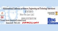 فراخوان مقاله پنجمین کنفرانس بین المللی تحقیقات نوین پژوهشی در علوم مهندسی و تکنولوژی، خرداد ۹۶، دانشگاه پلی تکنیک سنگاپور