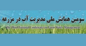 فراخوان مقاله سومین همایش ملی مدیریت آب در مزرعه، اسفند ۹۶، موسسه تحقیقات خاک و آب
