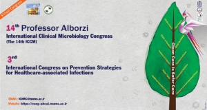 چهاردهمین کنگره بین المللی میکروب شناسی بالینی و سومین کنگره بین المللی استراتژی های پیشگیری برای عفونت های مرتبط بامراقبت از بیمار، آبان ۹۹، مرکز تحقیقات میکروب شناسی بالینی استاد البرزی ، دانشگاه علوم پزشکی مشهد